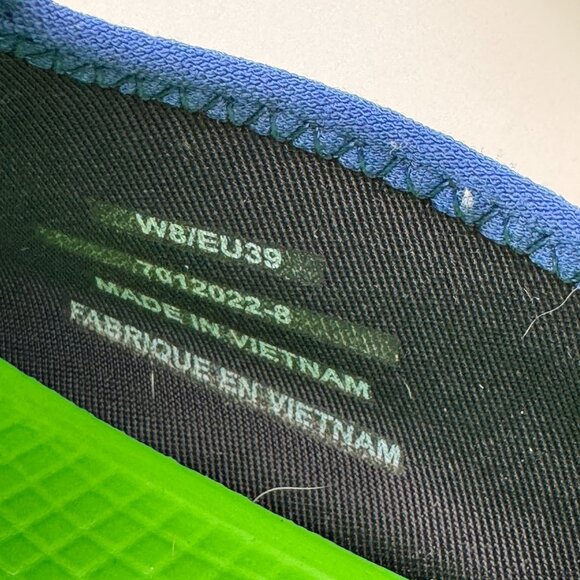 OOFOS Womens OOmg eeZe Low Shoe Navy Recovery Walking Comfort Slip Ons Size US 8 - Picture 10 of 10